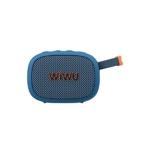 Altavoz Bluetooth portátil WiWU GO Fun H1 IPX6 con base magnética – Azul