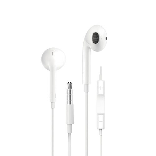 Auriculares con cable WiWU EB101 jack 3,5 mm (1,2 m) blanco